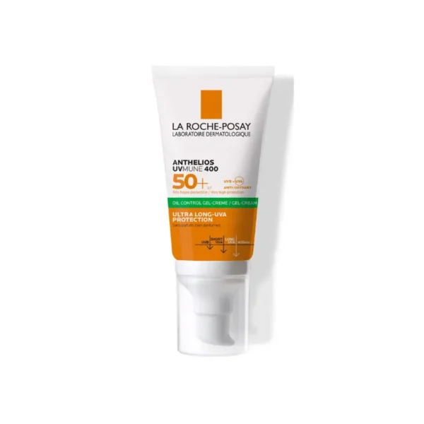 Anthelios UV mune 400 oil control Visage Peaux Grasses 50ml/spf 50