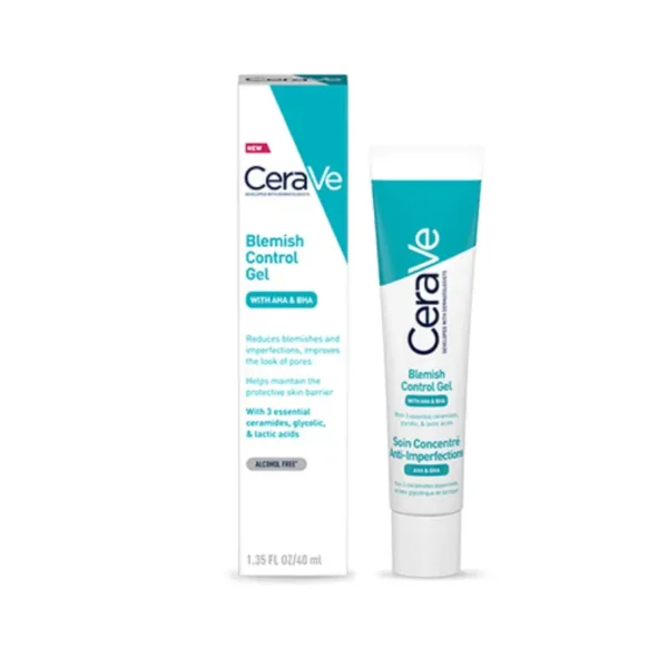 CeraVe Blemich Control Gel40ml
Soin quotidien complet anti-acné.