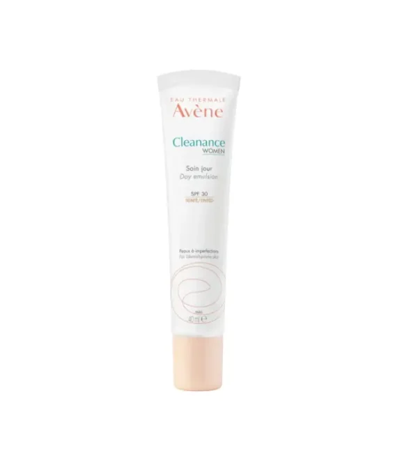 Avène Cleanance Women Soin jour SPF 30 teinté 
Anti-imperfections, unifiant, hydratant