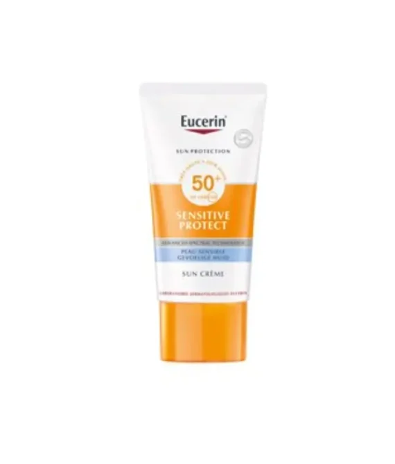 Crème solaire pour peaux sensibles SPF 50+ | Eucerin