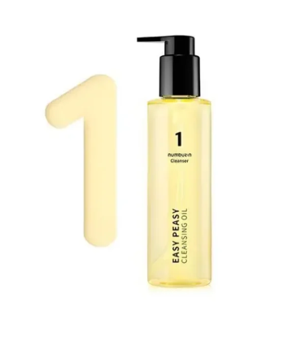 numbuzin – No. 1 Easy Peasy Cleansing Oil – Huile nettoyante