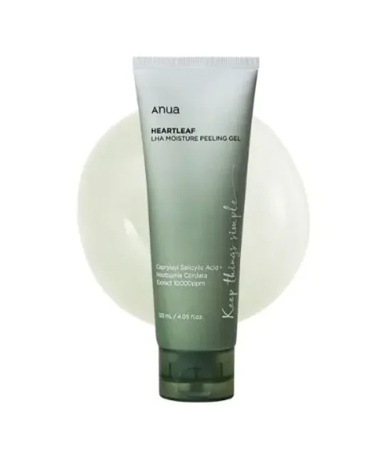 Anua – Heartleaf LHA Moisture Peeling Gel – Gel exfoliant purifiant