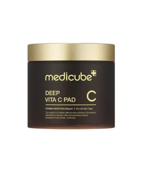 medicube – Deep Vita C Pad – Disques éclaircissant à la vitamine C