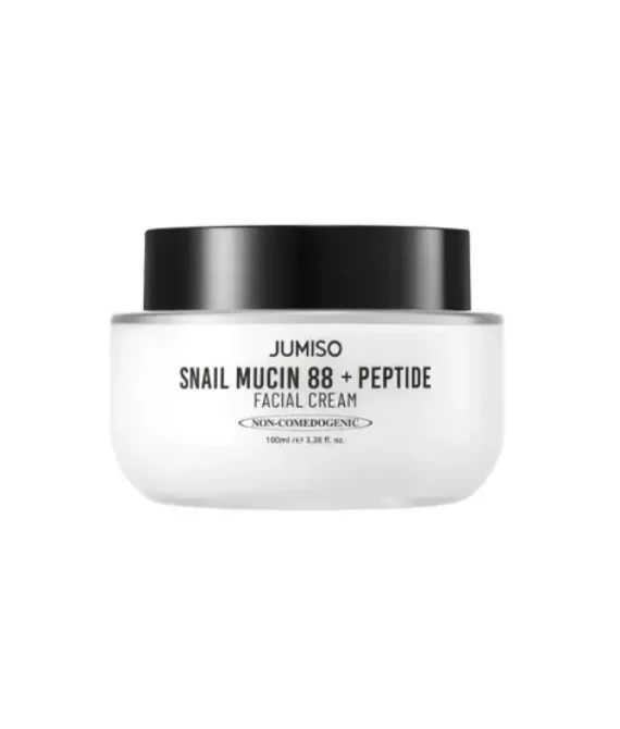 JUMISO – Snail Mucin 88 + Peptide Facial Cream – Crème visage mucine d’escargot 88 + peptides