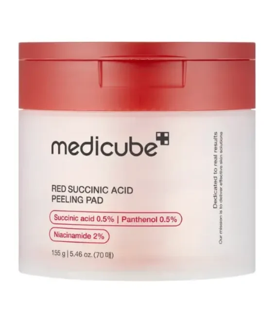 medicube – Red Succinic Acid Peeling Pad