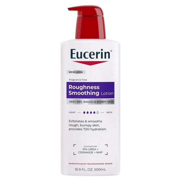 Eucerin Roughness Relief Lotion – Soin Hydratant Intense pour Peaux Rugueuses, 500ml