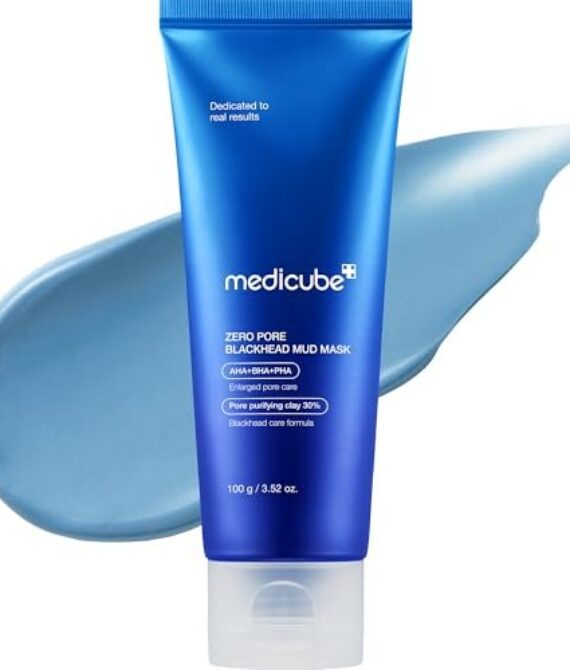medicube – Zero Pore Blackhead Mud Mask – Masque à l’argile anti-points noirs