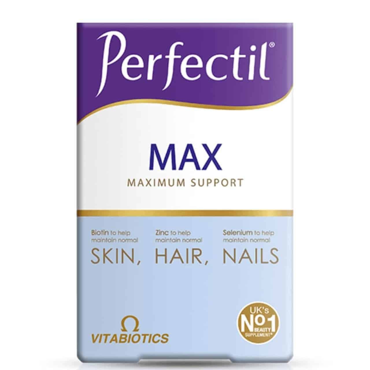 Vitabiotics Perfectil Max pour la peau, les cheveux et les ongles