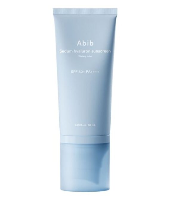 Abib – Sedum Hyaluron Sunscreen Watery Tube – Crème solaire hydratante