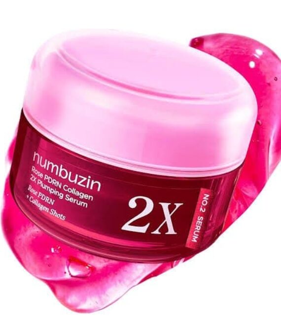 NUMBUZIN – No.2 Rose PDRN Collagen 2X Plumping Serum – 30 ml