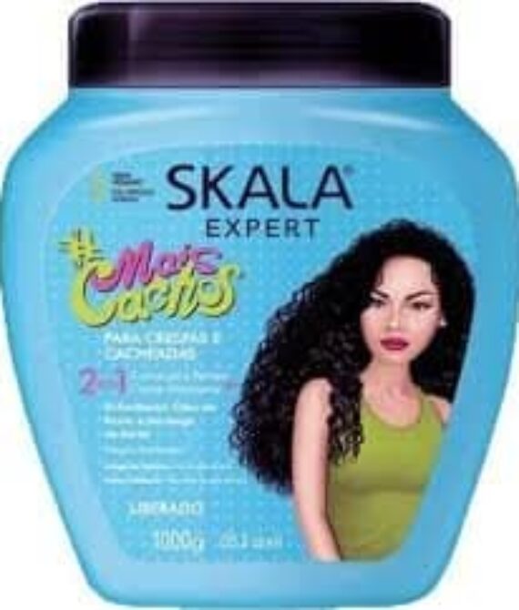 SKALA Brasil #Mais Cachos – Crème de Traitement 2 en 1 (Leave-in + Masque) – 1000g