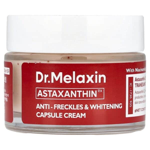 Dr.Melaxin - AstaxanthinRX Crème Anti-Taches de Rousseur et Blanchissante
