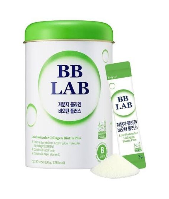 BB Lab – Biotine de Collagène Faiblement Moléculaire Plus Muscat Brillance Aigre-Douce (30 sticks x 2 g)**