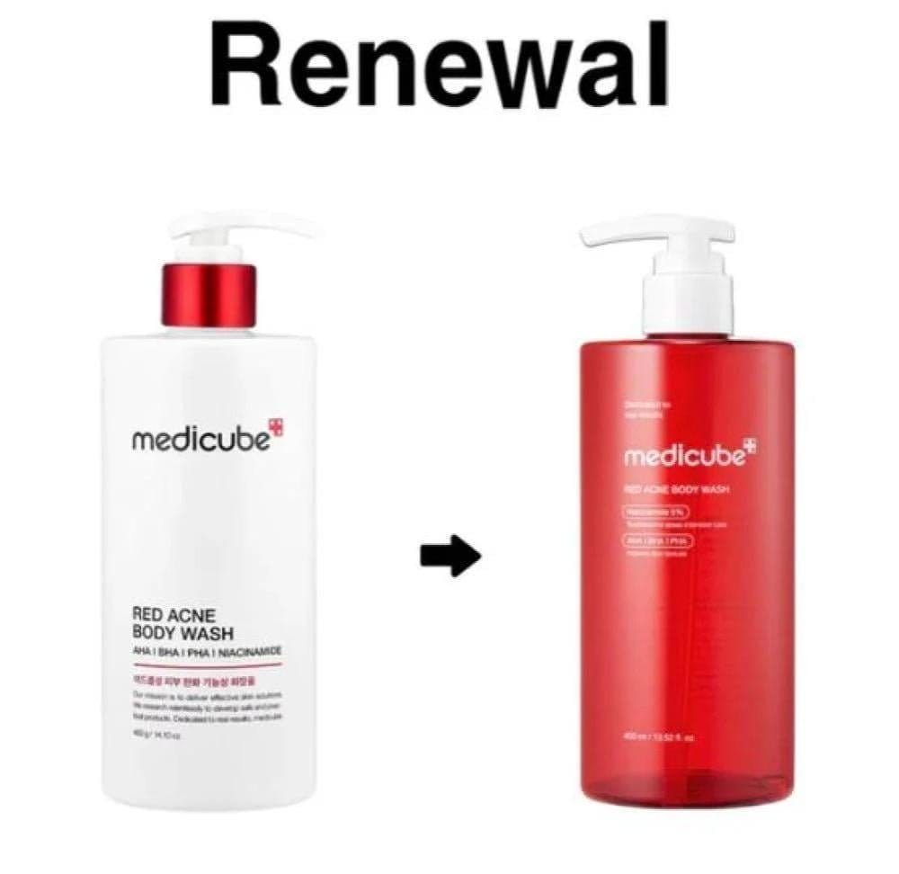 medicube - Red Body Wash - Gel douche anti-acné corps