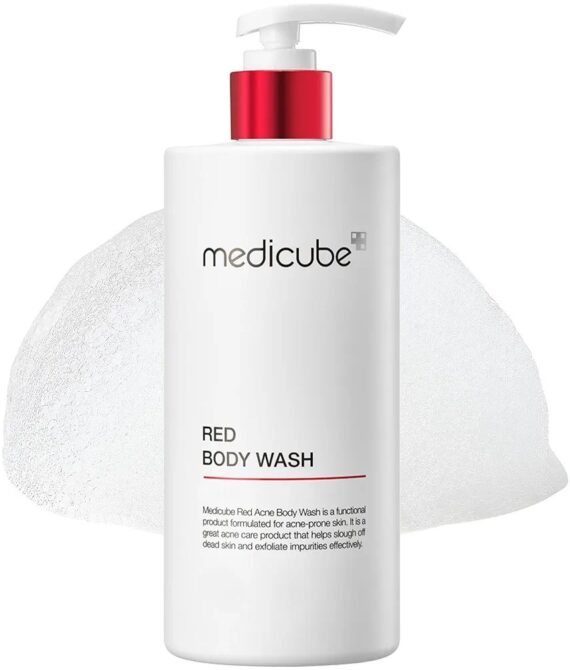 medicube – Red Body Wash – Gel douche anti-acné corps