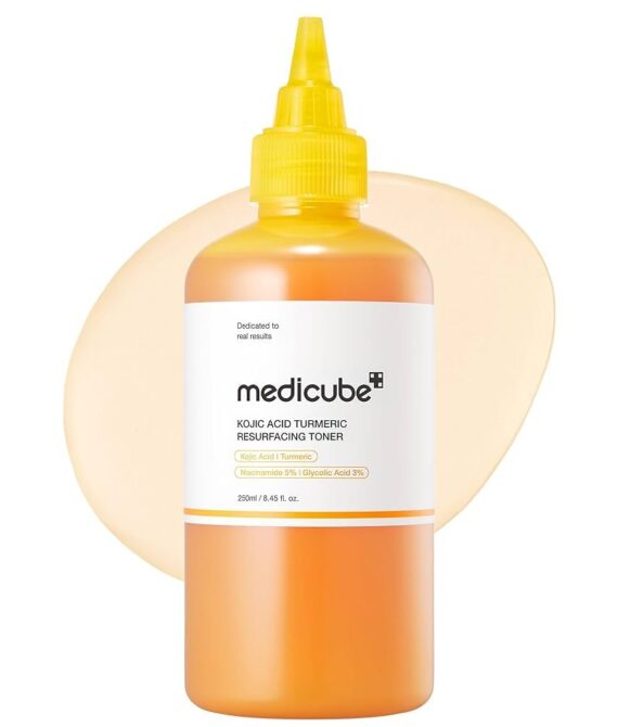 Medicube Kojic Acid Turmeric Resurfacing Toner (250ml)