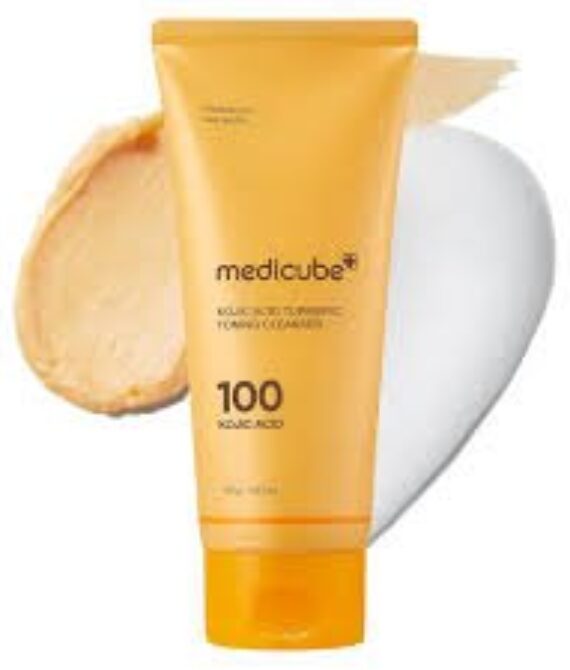 Medicube Kojic Acid Turmeric Toning Cleanser (120g)