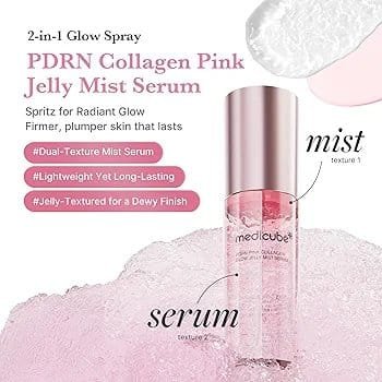 medicube Pink PDRN Collagen Glow Jelly Mist