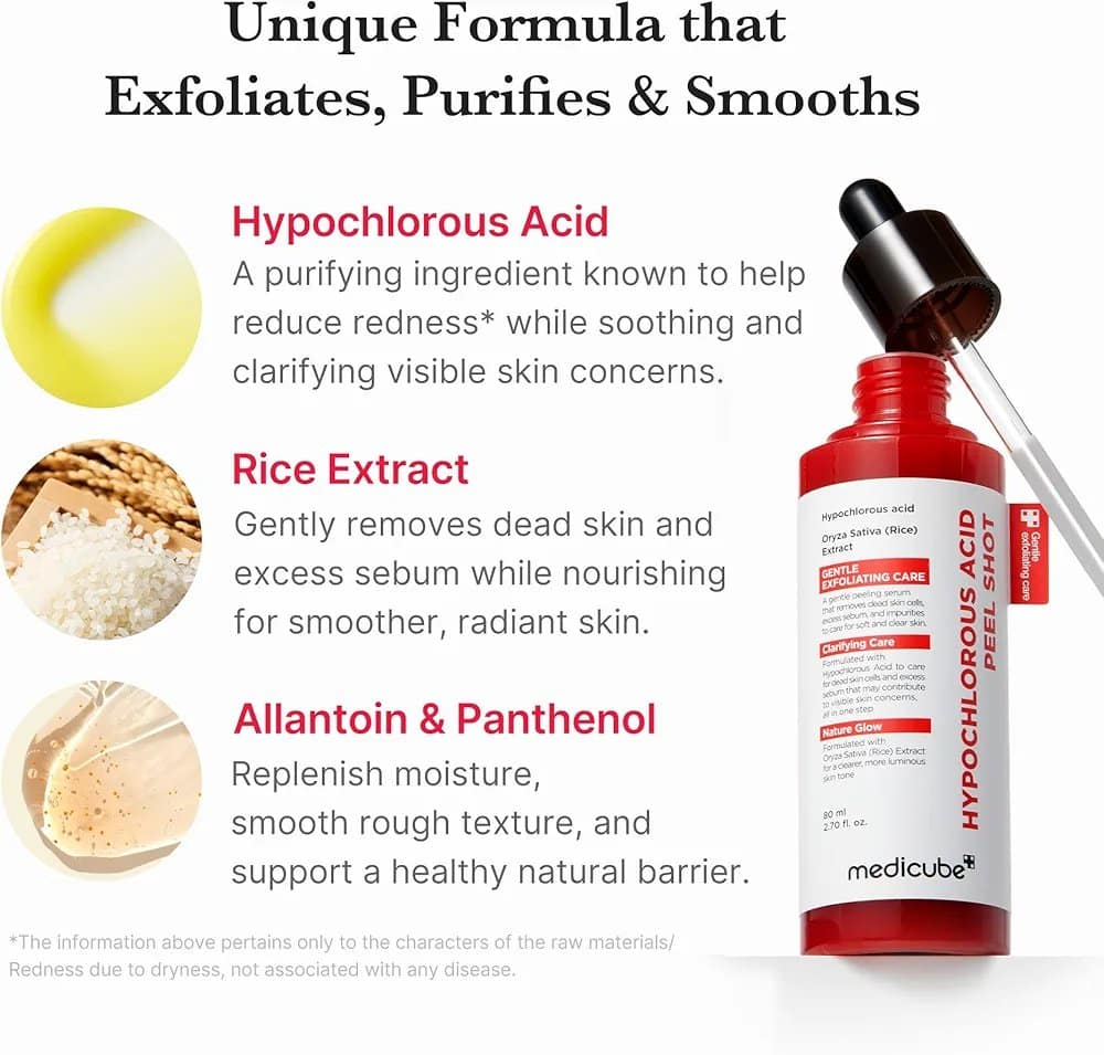 Medicube hypochlorous Acid Rice Peel Shot 80ml – Image 2