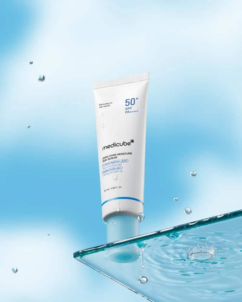 medicube zero pore moisture sun serum SPF 50+ pa++++ 50 mL