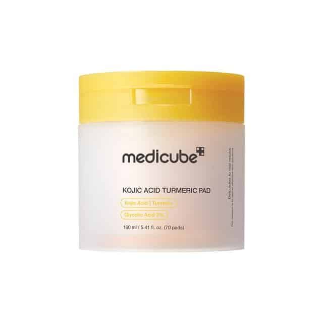 medicube - Kojic Acid Turmeric Pad - Disques toniques éclat anti-taches