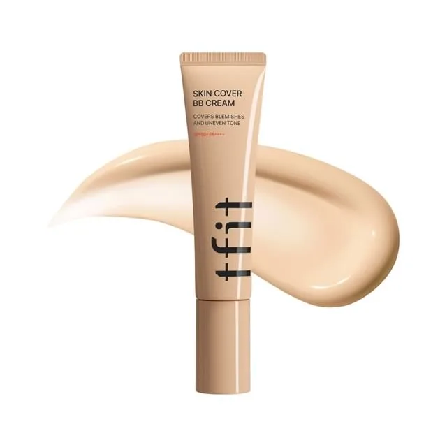 TFIT - Skin Cover BB Cream - Crème BB BN01 Light : Une teinte claire chaude pétillante offrant un éclat naturel