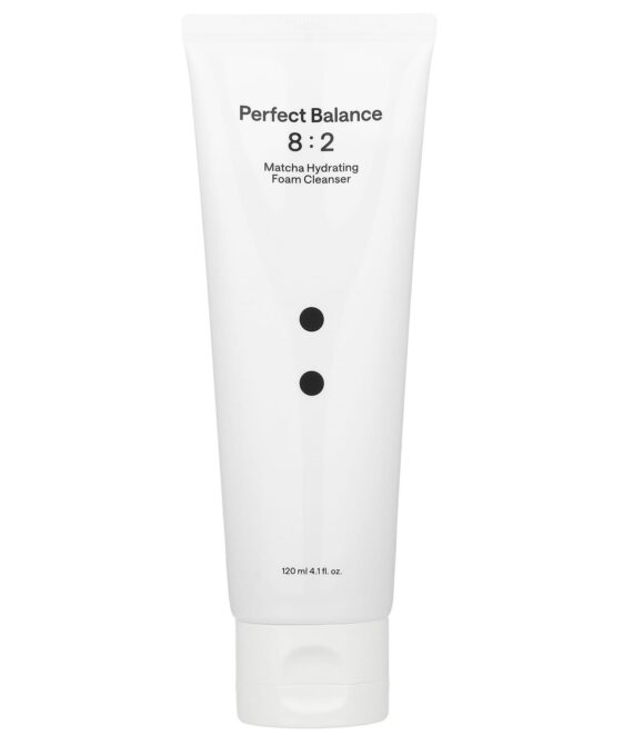 Perfect Balance, Nettoyant moussant hydratant au matcha, 120 ml