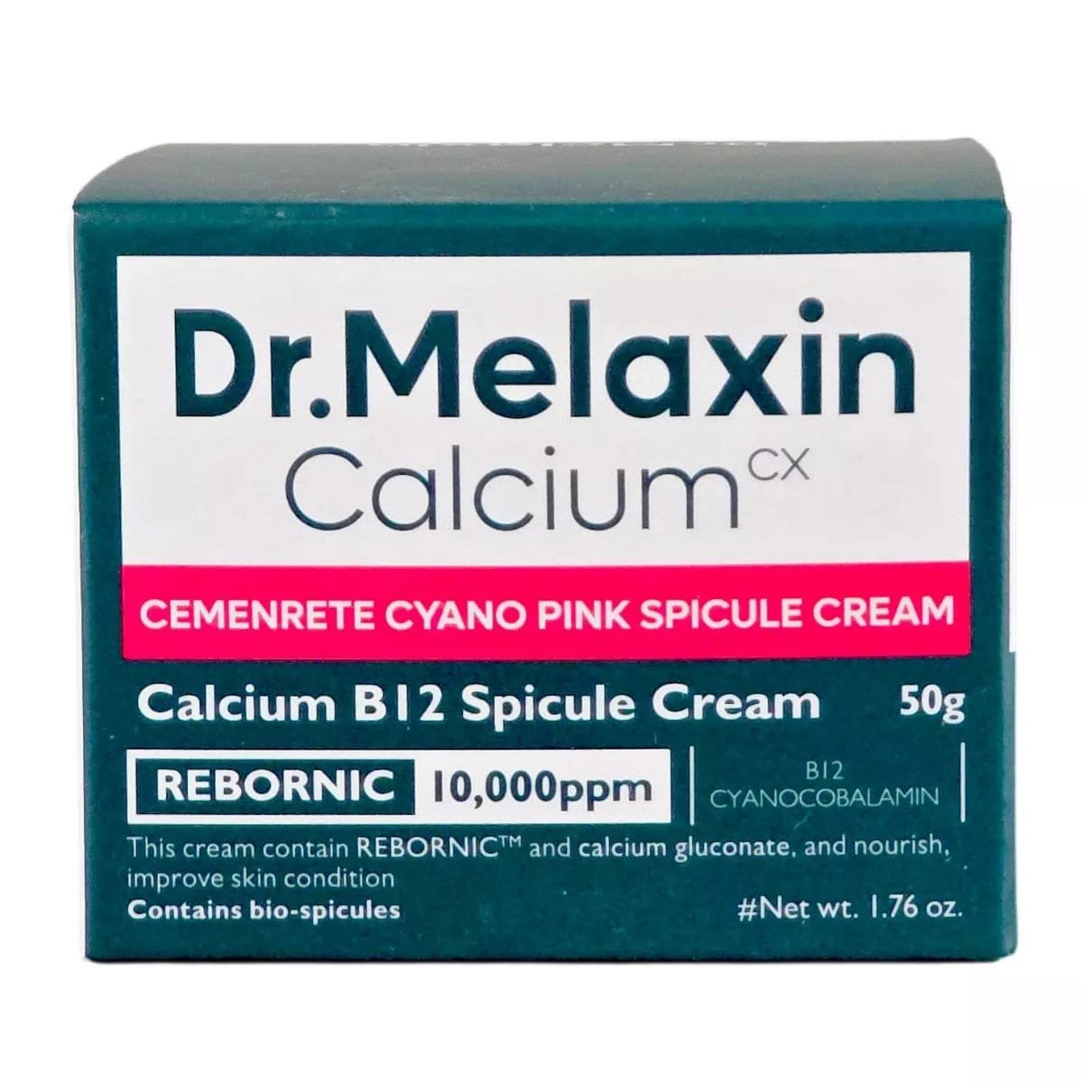 Dr. Melaxin Cemenrete Cyano Pink Spicule Cream
Micro-Spicule Magic: Firm, Brighten, and Revive Your Skin