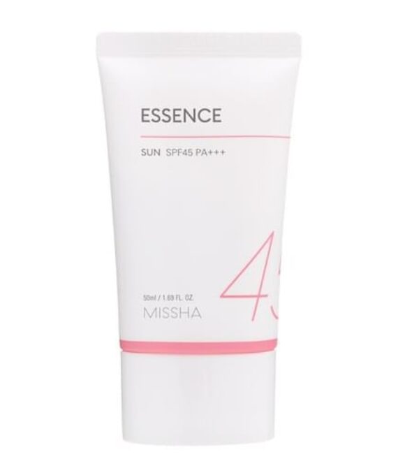 MISSHA – All-Around Safe Block Essence Sun SPF45 PA+++ – Crème solaire chimique