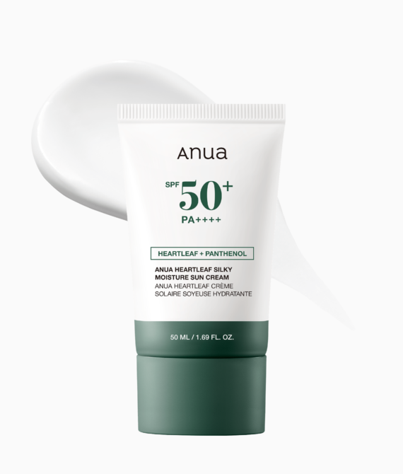 Anua Heartleaf Silky Moisture Sun Cream
