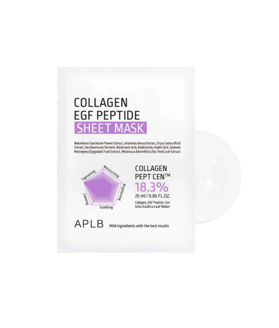 APLB Collagen Egf Peptide Sheet Mask 1piece