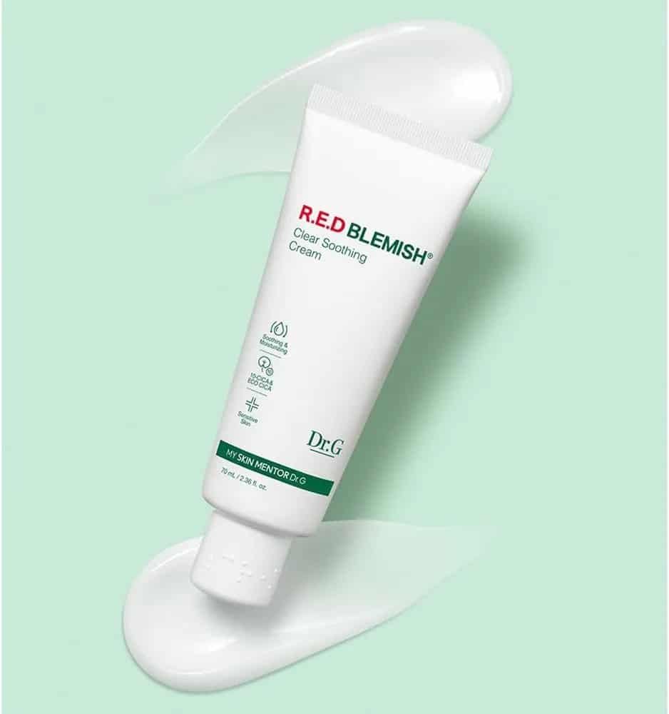 Dr.G - R.E.D Blemish Clear Soothing Cream Tube Type - Crème apaisante 70 ml – Image 2