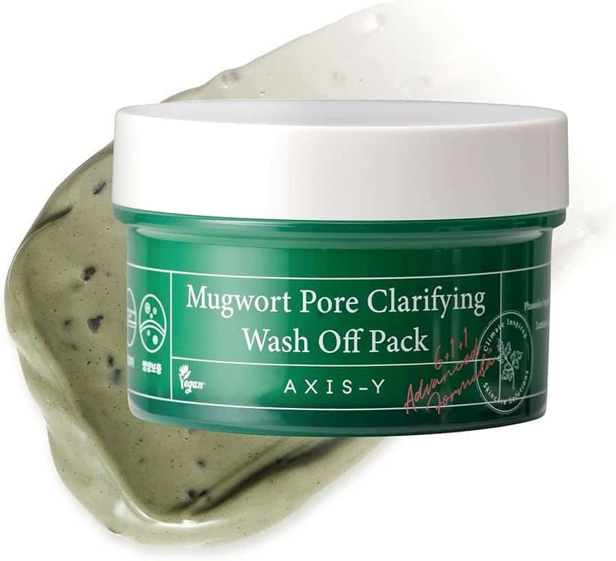 Axis-Y Mugwort Pore Clarifying Wash Off Pack – Image 2
