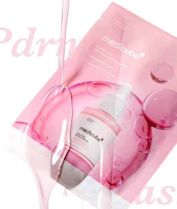 medicube – PDRN Pink Peptide Serum Mask