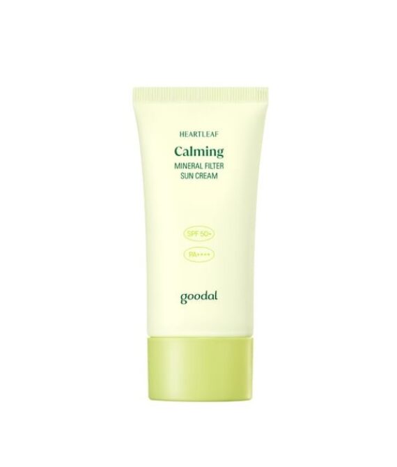 Goodal – Heartleaf Calming Mineral Filter Sun Cream – Crème solaire