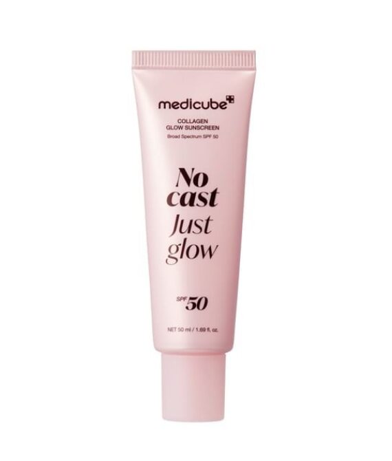 medicube – Collagen Glow Sunscreen – Crème solaire lumineuse au collagène