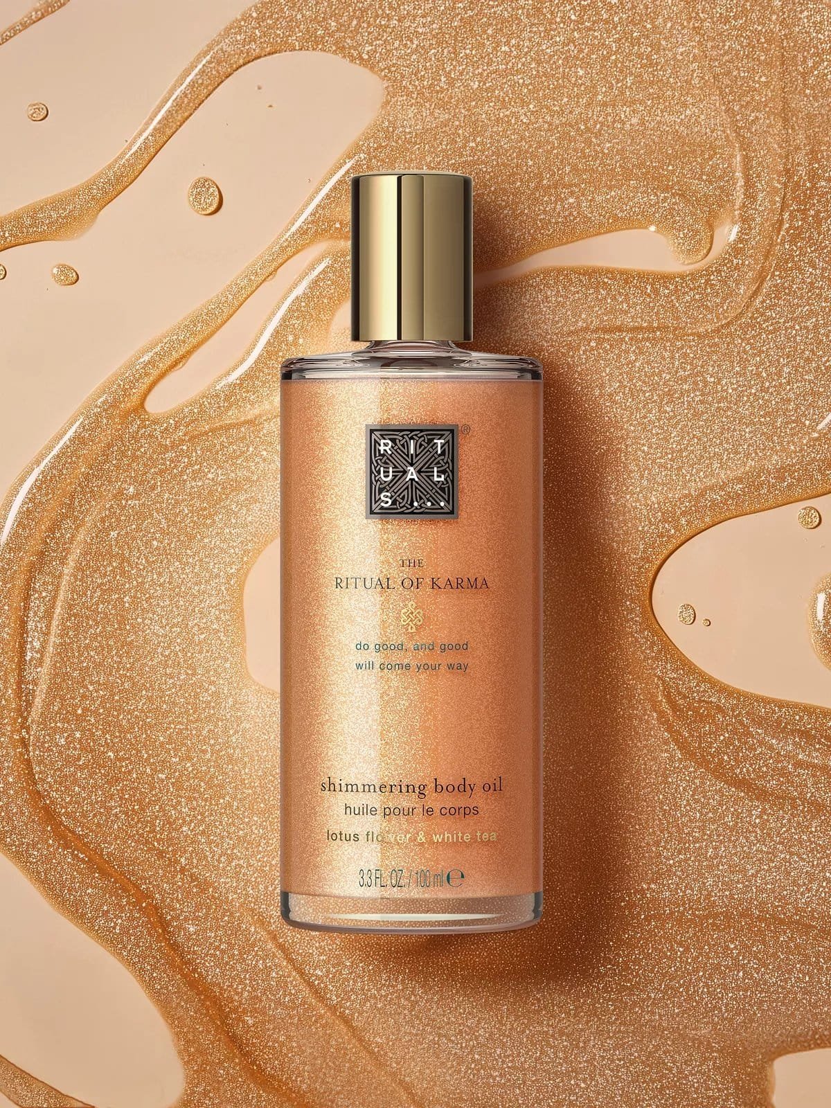 The Ritual of Karma Shimmering Body Oil 100ml