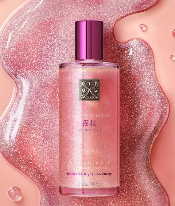 The Ritual of Yozakura Shimmering Body Oil 100ml