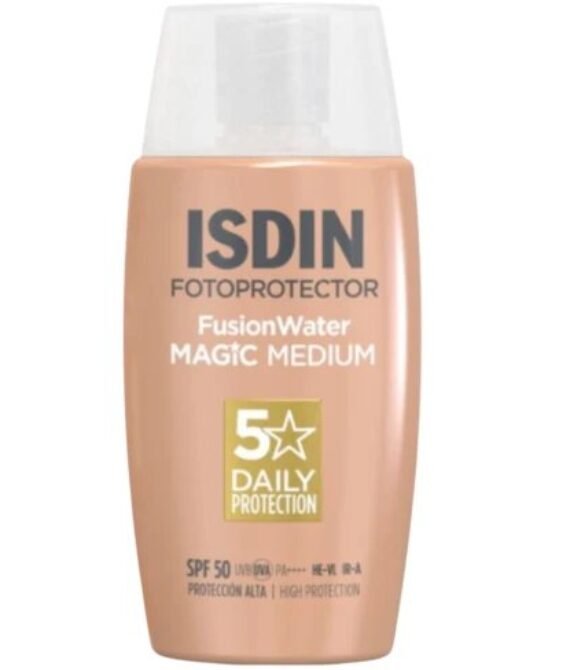 ISDIN Fotoprotector Fusionwater Magic Color pour les peaux grasses à mixtes