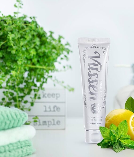 Vussen Premium H – Dentifrice Réparateur & Blanchissant