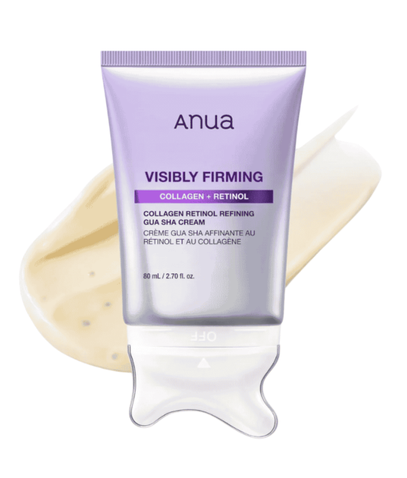 Anua Visibly Firming Collagen + Retinol Gua Cha Cream 80ml