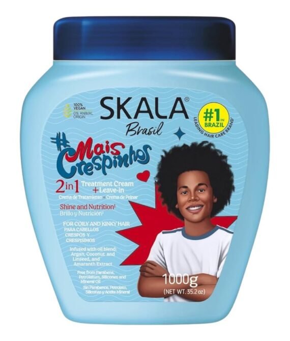 Skala Brasil mais crespinhos 2in1 treatment cream + leave in 1000gr