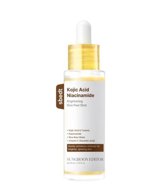 SUNGBOON EDITOR – Kojic Acid Niacinamide Brightening Rice Peel Shot