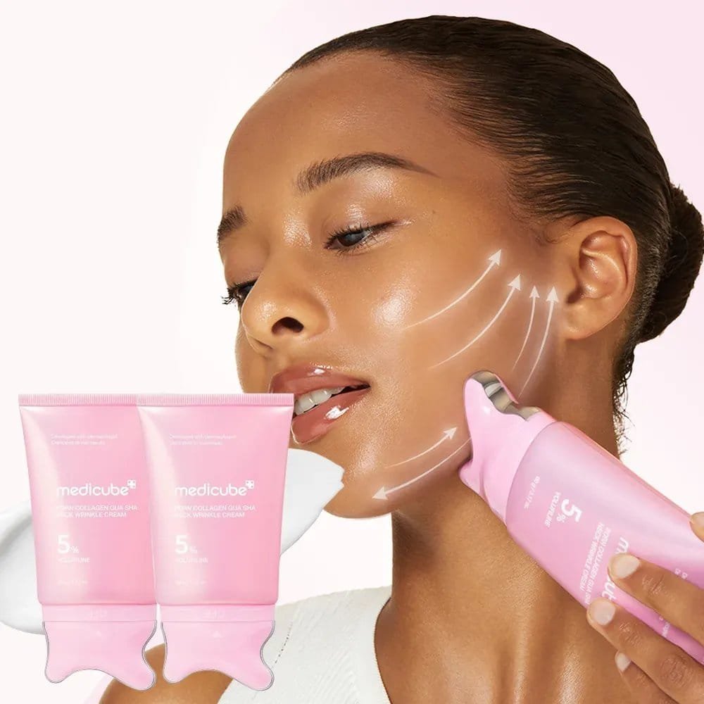 Medicube - PDRN Collagen Gua Sha Neck Wrinkle Cream – Image 2