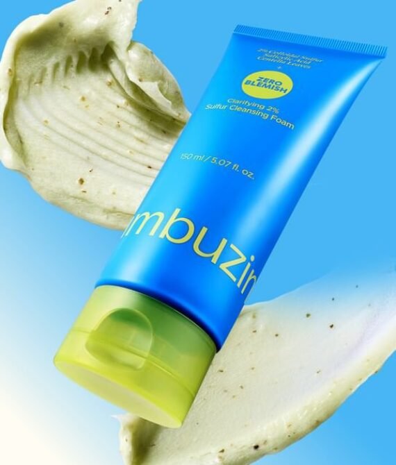 numbuzin – Zero Blemish Clarifying 2% Sulfur Cleansing Foam – Mousse nettoyante
