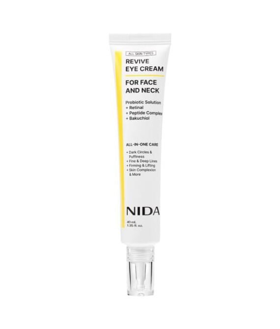 NIDA – Revive Eye Cream For Face And Neck – Crème contour des yeux anti-âge visage et cou