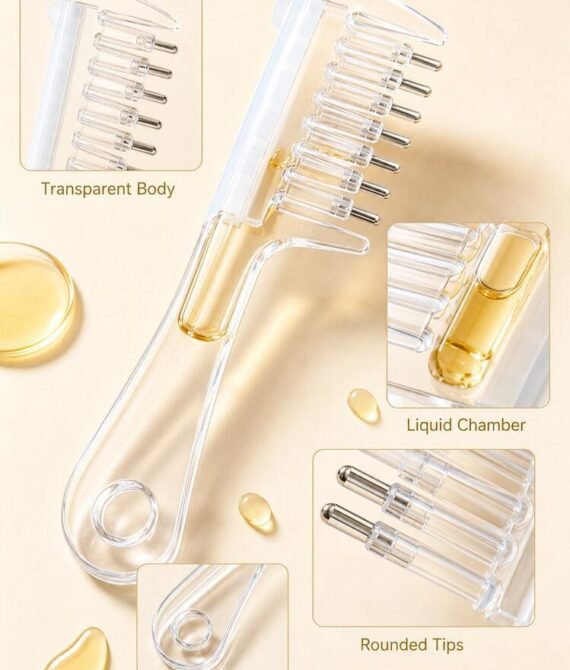 Peigne applicateur d’huile pour cheveux