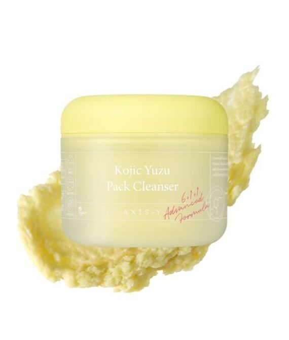 AXIS-Y – Kojic Yuzu Pack Cleanser – Nettoyant-masque éclat à l’acide kojique et au yuzu