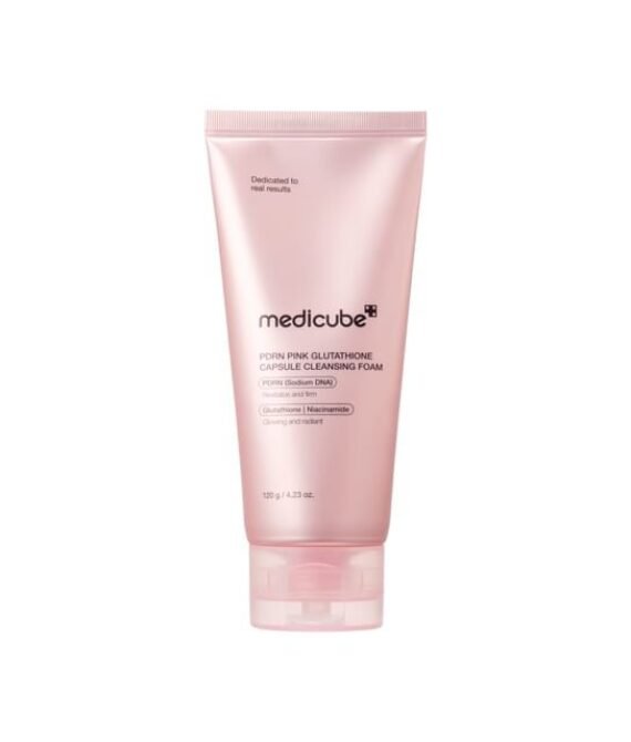medicube – PDRN Pink Glutathione Capsule Cleansing Foam – Mousse nettoyante