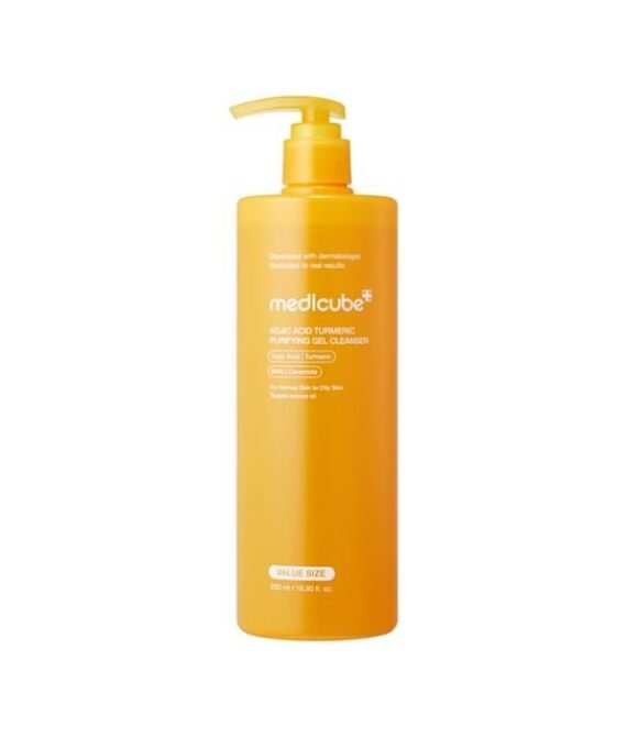 medicube – Kojic Acid Turmeric Purifying Gel Cleanser